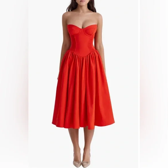 House of CB | Dresses | House Of Cb Flame Red Corset Dress | Poshmark House of CB | Dresses | House Of Cb Flame Red Corset Dress | Poshmark